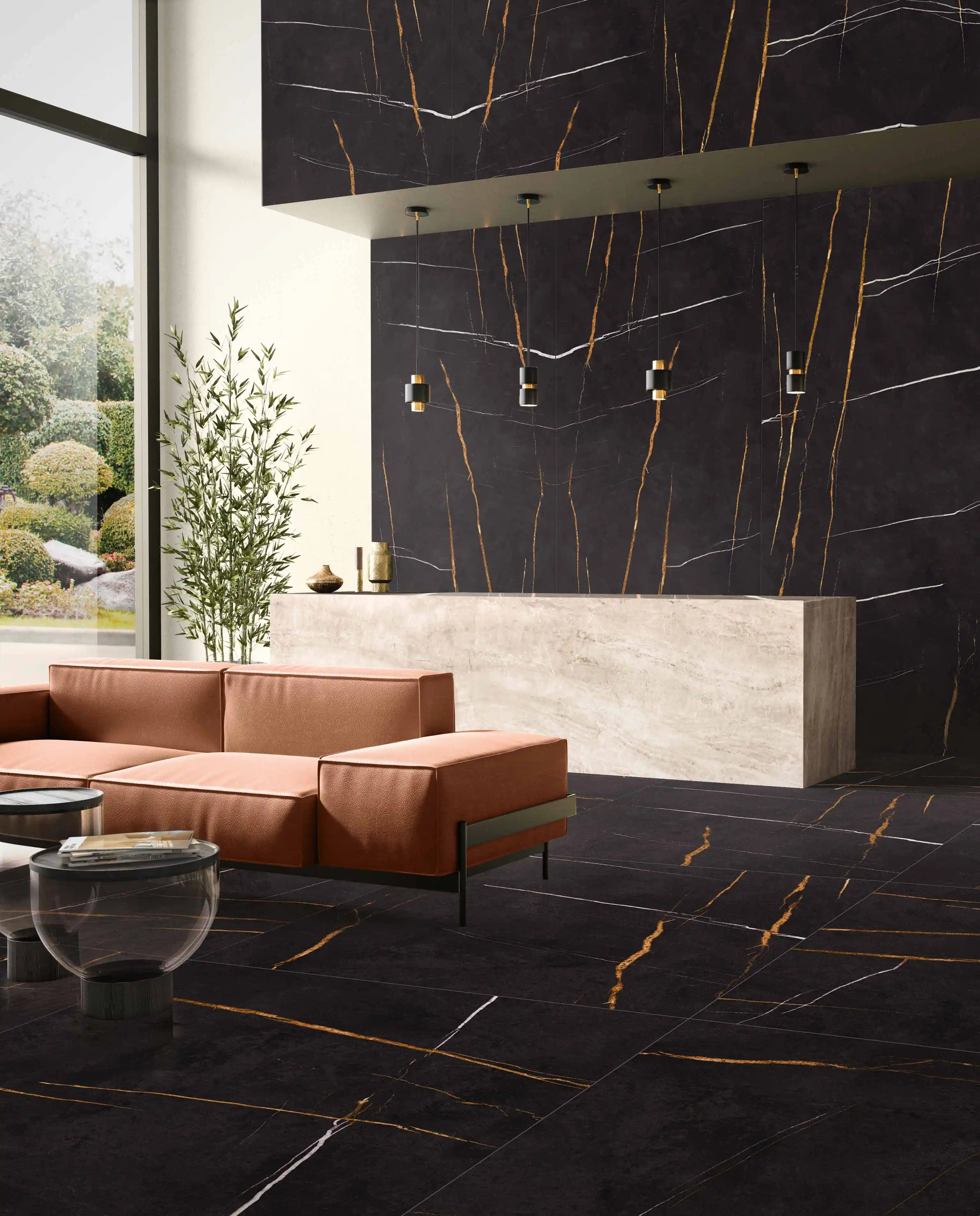 Sahara Noir  | FORTE Porcelain Collection by Francini